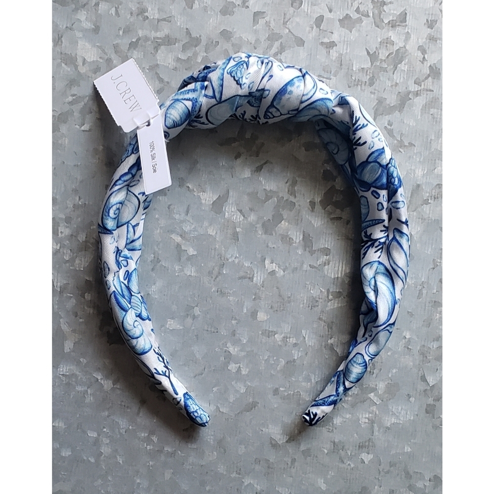 16. J.Crew Printed knot headband - Picture 2 of 5